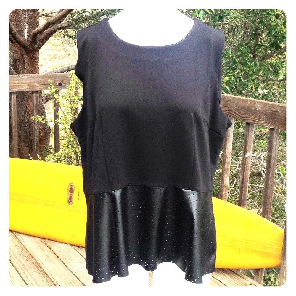 KOHLs peplum top - Picture 1 of 3